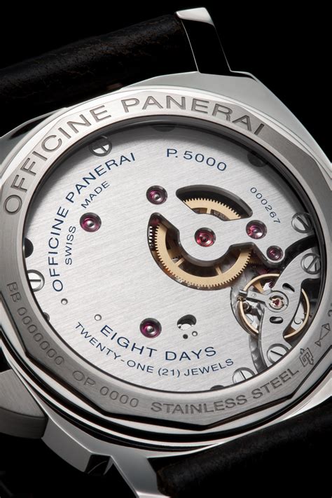 panerai 8 day with first in-house movement|Panerai chronographs.